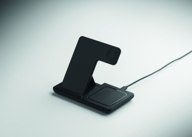 Logotrade promotional product image of: Foldable 3-in-1 charger 15W