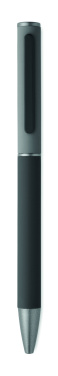 Logo trade promotional products image of: Recycled alu twist ball pen