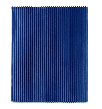 Logo trade advertising product photo of: RPET fleece striped blanket