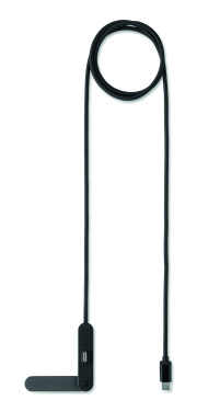 Logo trade promotional products image of: 60W USB-C cable phone stand