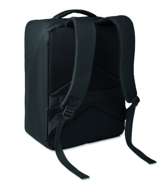 Logo trade promotional items image of: RPET backpack w/vacuum bag 18L