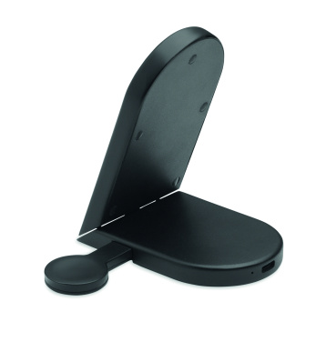 Logotrade promotional items photo of: Foldable 3-in-1 charger 15W