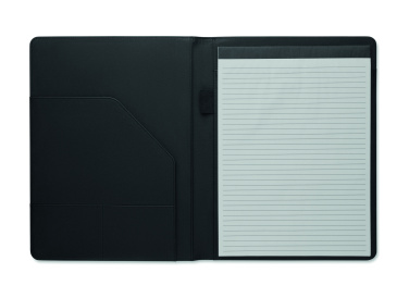 Logo trade promotional gift photo of: A4 portfolio with notepad