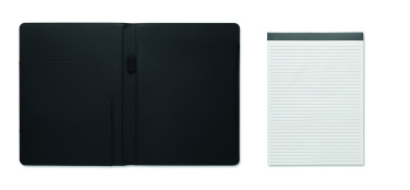 Logo trade promotional gifts image of: A4 portfolio with notepad