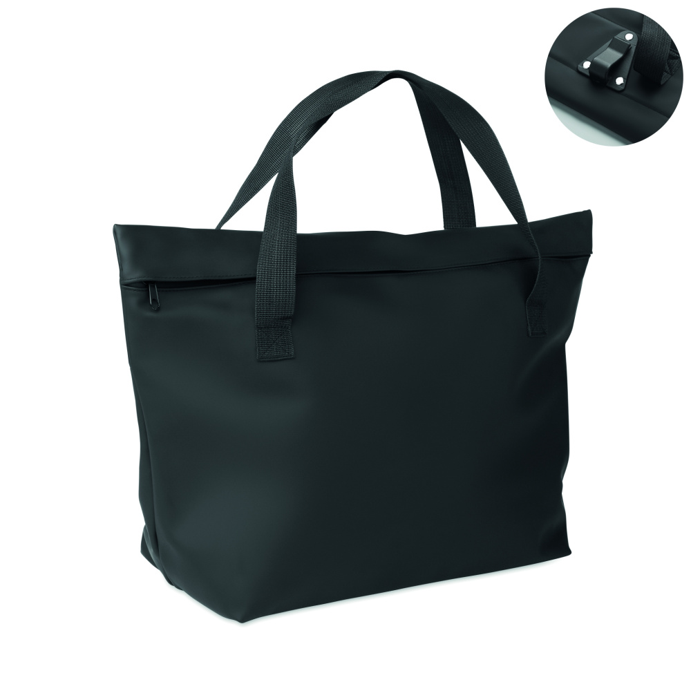 Logotrade promotional merchandise photo of: PU bicycle shopping bag 10L