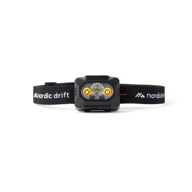 Logotrade promotional giveaway picture of: Nordic Drift Everest high performance dual battery headtorch