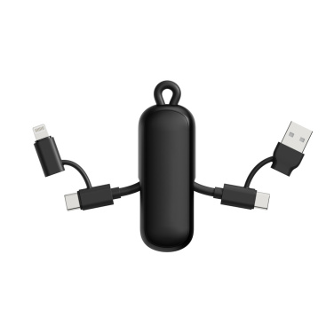 Logotrade promotional product image of: Urban Vitamin Dublin 100W 4 -in-1 keychain cable
