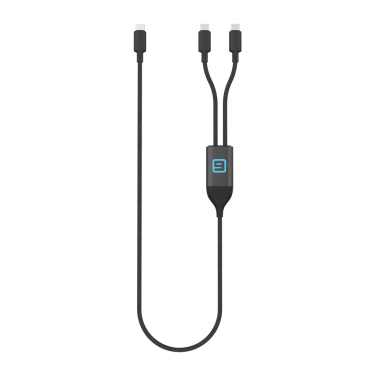 Logo trade advertising product photo of: Terra 100W RCS Dual USB C output cable