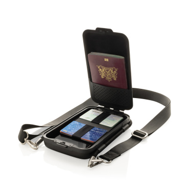 Logotrade promotional gifts photo of: Swiss Peak OSLO RCS Hardshell mobile protection travel pouch