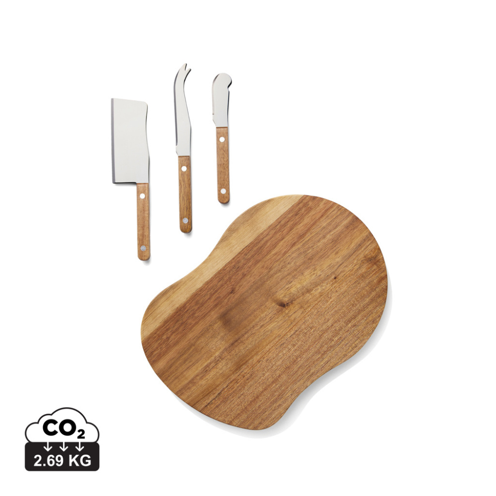 Logo trade promotional gifts image of: VINGA Veia cheese set