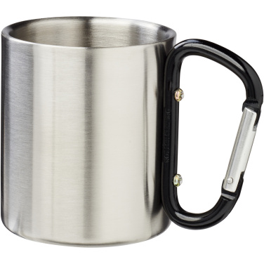 Logotrade promotional giveaways photo of: Alps 200 ml insulated mug with carabiner