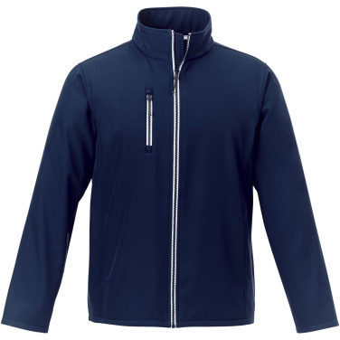 Logotrade promotional merchandise picture of: Orion men's GRS recycled softshell jacket