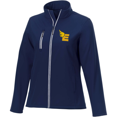 Logotrade business gifts photo of: Orion women's GRS recycled softshell jacket