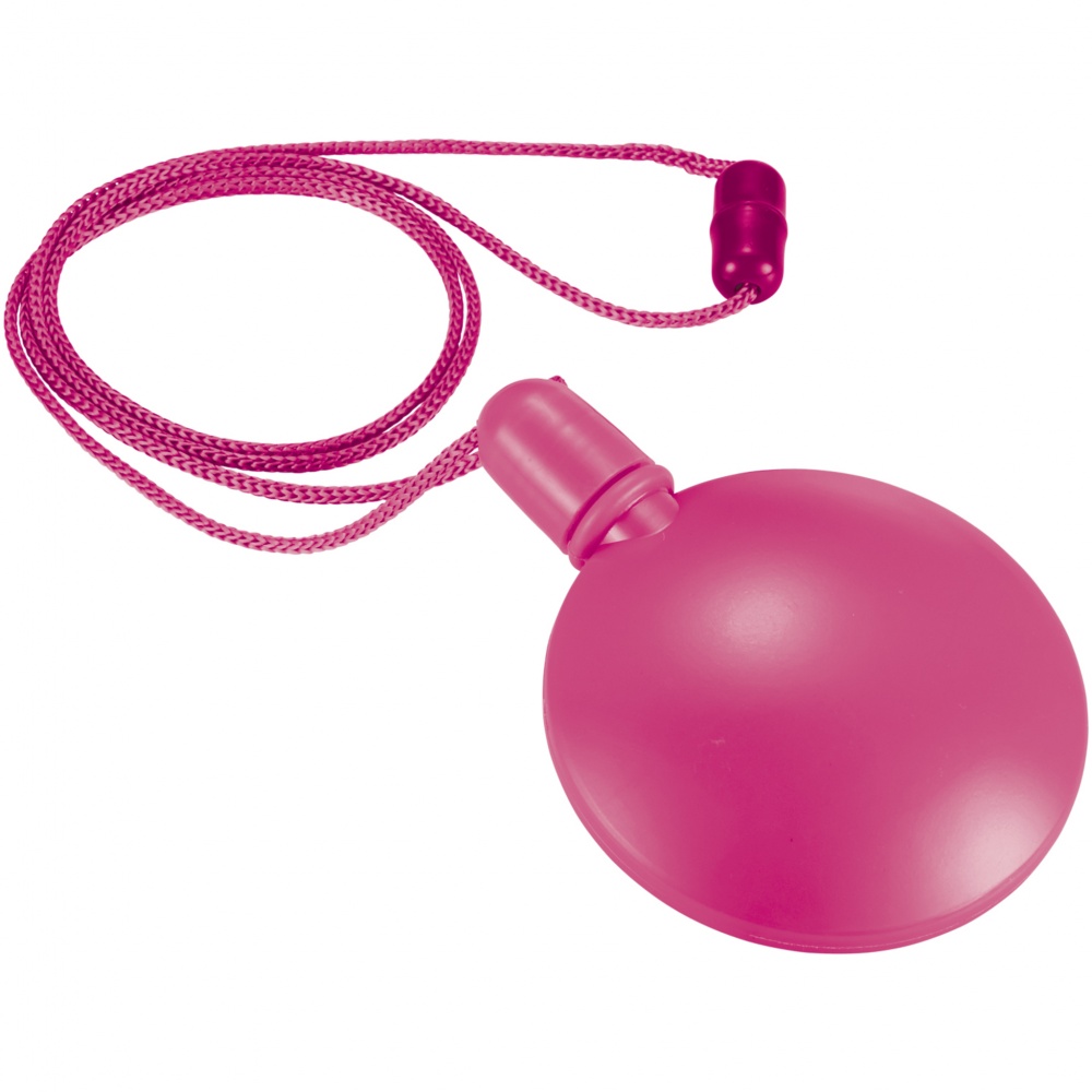 Logo trade reklaamkingi pilt: Blubber ümmargune mullitaja, roosa