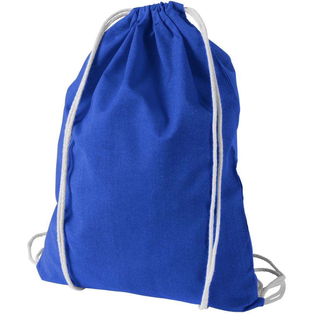 Logotrade firmakingitused pilt: Oregon puuvillane premium seljakott, sinine