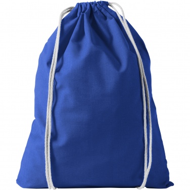 Logo trade meened foto: Oregon puuvillane premium seljakott, sinine