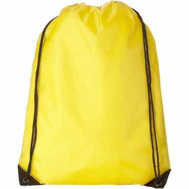 Logo trade ärikingi pilt: Oriole stiilne seljakott-sussikott, kollane