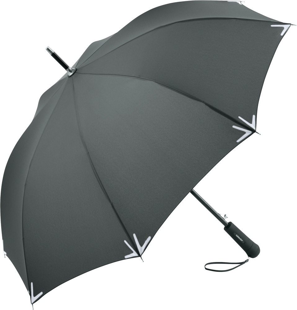 Logotrade reklaamtoote foto: Helkurribaga vihmavari AC regular Safebrella® LED, 7571, hall