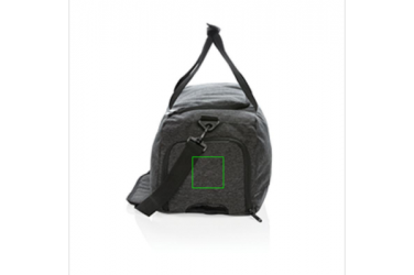 Logotrade meened pilt: Reklaamtoode: 900D weekend/sports bag PVC free, black