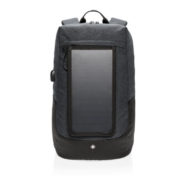 Logo trade reklaamtooted foto: Firmakingitus: Swiss Peak eclipse solar backpack, black