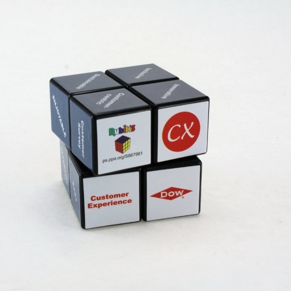 Logo trade reklaamkingid foto: 3D Rubiku kuubik, 2x2