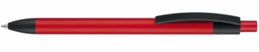 Logotrade reklaamkingituse foto: Pastapliiats Capri soft-touch, punane