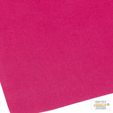 Logo trade firmakingi pilt: Puuvillane kott pikkade sangadega, roosa