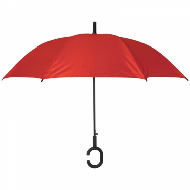 Logotrade ärikingituse foto: Vihmavari "Käed-vabad", punane