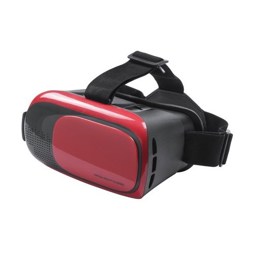 Logotrade meened pilt: Virtuaalreaalsuse prillide komplekt, punast värvi