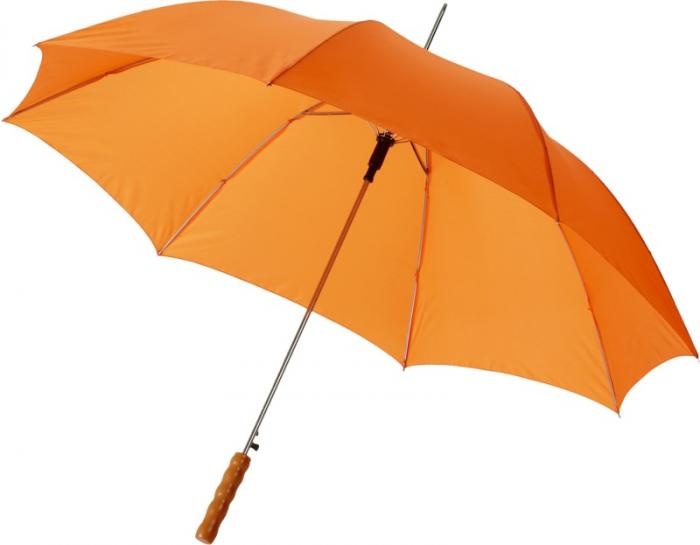 Logotrade reklaamtoote foto: 23" Lisa automaatne vihmavari, oranž