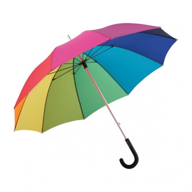 Logotrade ärikingi foto: ##Vikerkaarevärvides ALU light10 tuulekindel vihmavari