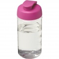 H2O Active® Bop 500 ml keeratava kaanega spordipudel, Läbipaistev / roosa