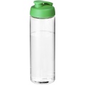 H2O Active® Vibe 850 ml keeratava kaanega spordipudel, Läbipaistev / roheline