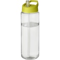 H2O Active® Vibe 850 ml tilaga kaanega spordipudel, Läbipaistev / lubi