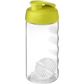 H2O Active® Bop 500 ml shakeri pudel, Lubi / Läbipaistev