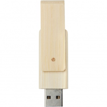 Logotrade meened pilt: Pöörake 4 GB bambusest USB-mälupulka