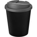 Americano® Espresso Eco 250 ml taaskasutatud trummel koos lekkekindla kaanega , Täiesti must/hall