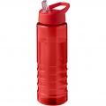 H2O Active® Eco Treble 750 ml tilaga kaanega spordipudel , Punane / punane