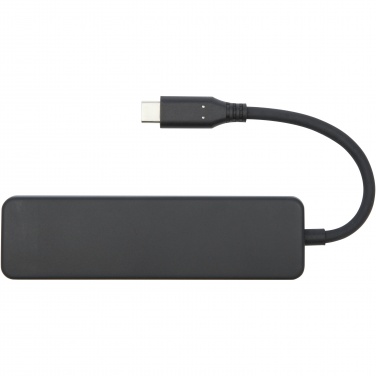 Logotrade reklaamtoote foto: Loop RCS taaskasutatud plastist multimeediumiadapter USB 2.0-3.0 HDMI-pordiga