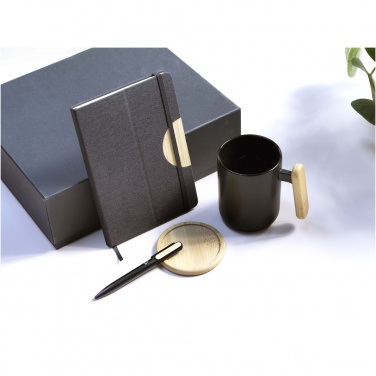 Logo trade reklaamkingi pilt: Kinkekomplekt Laura A5 märkmiku, pastaka ja kruusiga