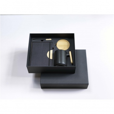 Logo trade meene pilt: Kinkekomplekt Laura A5 märkmiku, pastaka ja kruusiga