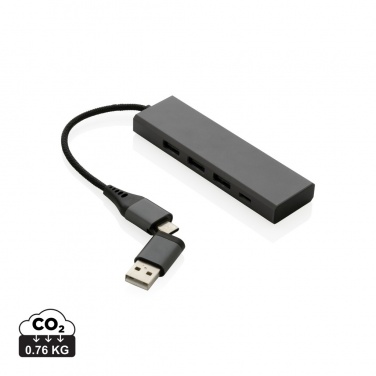 Logotrade ärikingi foto: Terra RCS taaskasutatud alumiiniumist jaotur 3 USB-pordiga