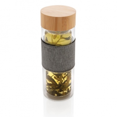 Logo trade reklaamkingitused foto: Impact topeltseinaga borosilikaatklaasist pudel