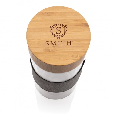 Logotrade reklaamkingitused pilt: Impact topeltseinaga borosilikaatklaasist pudel