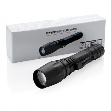 Logotrade reklaamtoote foto: Taskulamp 10W Heavy duty CREE