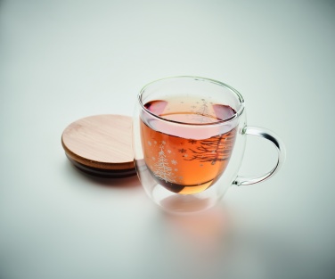 Logotrade reklaamtoote foto: Kaheseinaline borosilikaatkruus