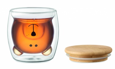 Logotrade ärikingituse foto: Kaheseinaline borosilikaatkruus