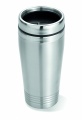 Kaheseinaline reisitass 400ml, Matt Silver