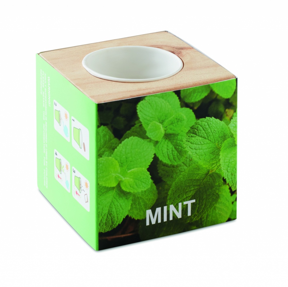 Logotrade reklaamkingitused pilt: Ürdipott "MINT"