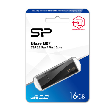 Logo trade reklaamtoote pilt: PENDRIVE SILICON POWER BLAZE - B07 3.2 16GB